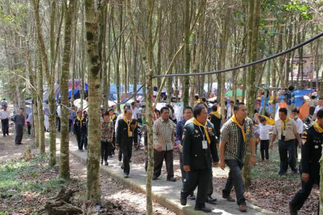 Perkemahan Pathfinder Momentum Kepedulian Kelestarian Alam